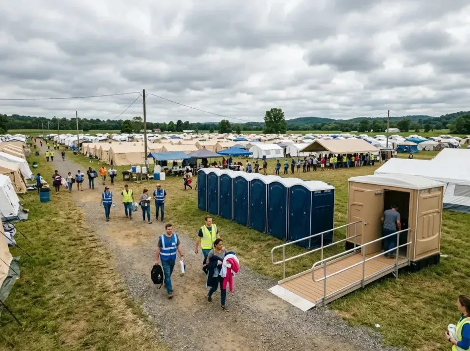 disaster-relief-camp-restrooms-010 — frequently asked questions, Dumpster & Portable Bathrooms Rental in Mayer, MN